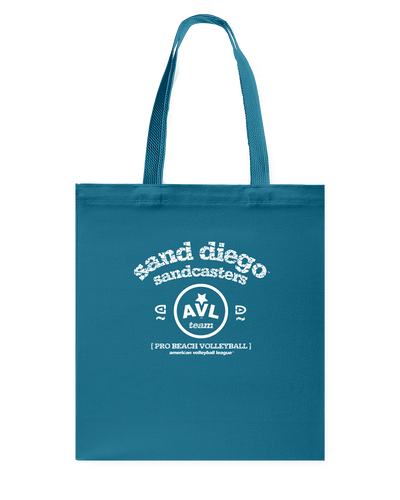 AVL Sand Diego Sandcasters Bearch Canvas Shopping Tote