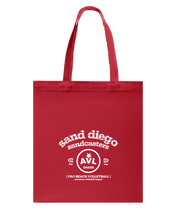 AVL Sand Diego Sandcasters Bearch Canvas Shopping Tote