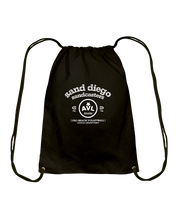 AVL Sand Diego Sandcasters Bearch Cotton Drawstring Backpack