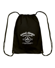 AVL Sand Diego Sandcasters Bearch Cotton Drawstring Backpack