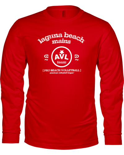 AVL Laguna Beach Mains Bearch Long Sleeve Tee