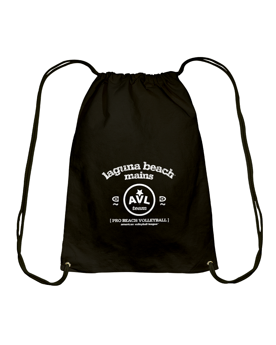 AVL Laguna Beach Mains Bearch Cotton Drawstring Backpack