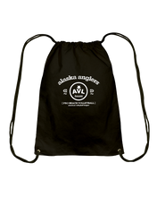 AVL Alaska Anglers Bearch Cotton Drawstring Backpack