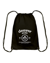 AVL Denver Peaks Bearch Cotton Drawstring Backpack