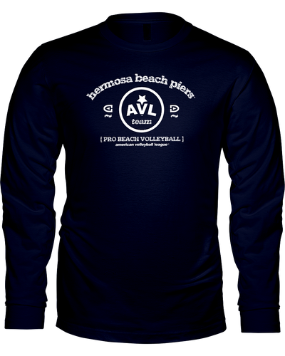 AVL Hermosa Beach Piers Bearch Long Sleeve Tee