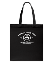 AVL Hermosa Beach Piers Bearch Canvas Shopping Tote