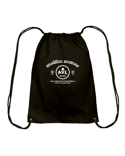 AVL Malibu Zumas Bearch Cotton Drawstring Backpack