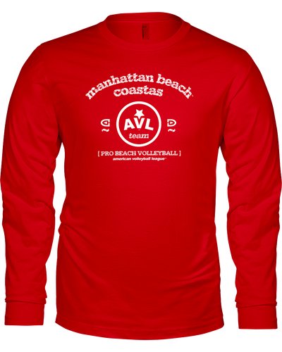 AVL Manhattan Beach Coastas Bearch Long Sleeve Tee