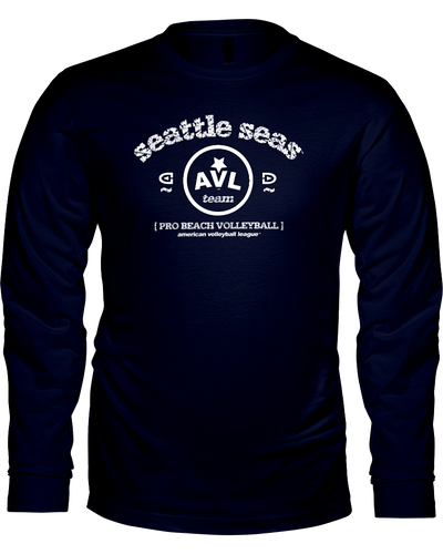 AVL Seattle Seas Bearch Long Sleeve Tee