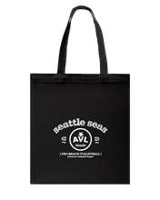 AVL Seattle Seas Bearch Canvas Shopping Tote