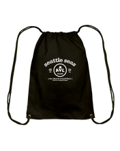 AVL Seattle Seas Bearch Cotton Drawstring Backpack