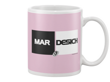 Family Famous Mardesich Dubblock BW Beverage Mug