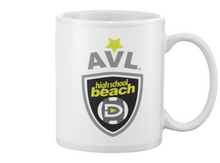 AVL High School Logo BL Beverage Mug