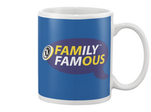 Family Famous Brand Logo Purple Gold Beverage Mug