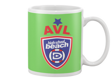 AVL High School Logo RWB Beverage Mug
