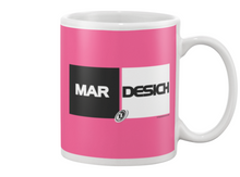 Family Famous Mardesich Dubblock BW Beverage Mug