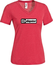 Digster AA202 Women's Short Sleeve V-Neck Tee