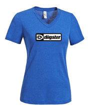 Digster AA202 Women's Short Sleeve V-Neck Tee