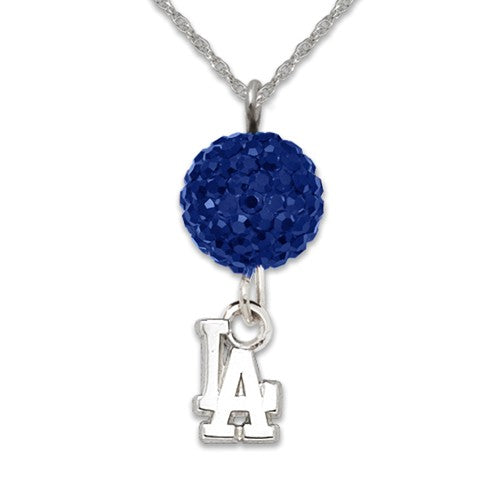 Los Angeles Dodgers Sterling Silver Necklace