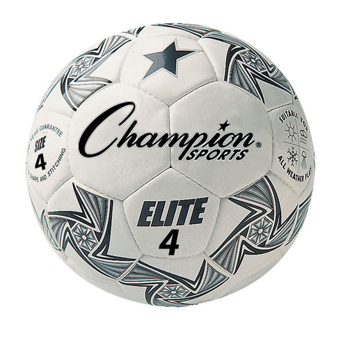 I KICK™ by Champion Sports Elite Hand Stitched Soccer Ball Size 4