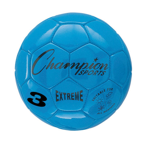 I KICK™ by Champion Sports Extreme Soccer Ball Size 3 Blue