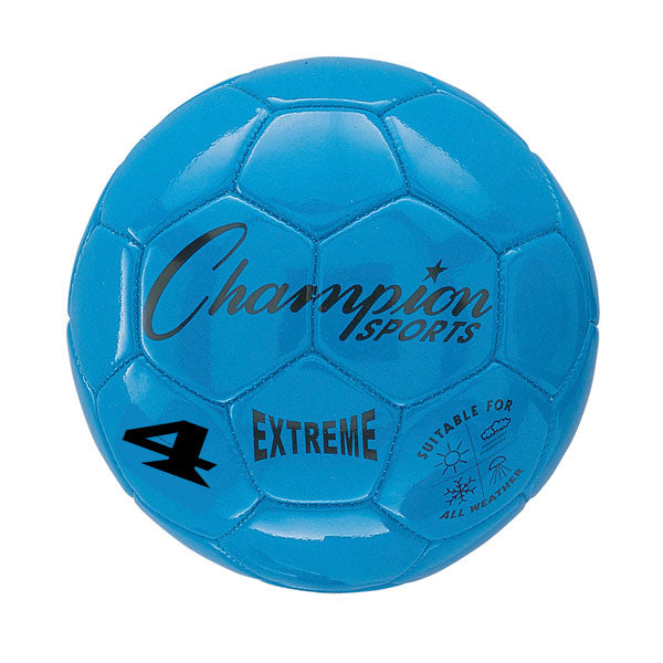 I KICK™ by Champion Sports Extreme Soccer Ball Size 4 Blue