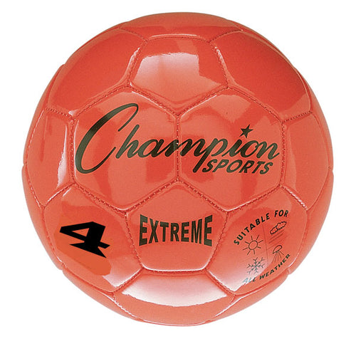I KICK™ by Champion Sports Extreme Soccer Ball Size 4 Orange