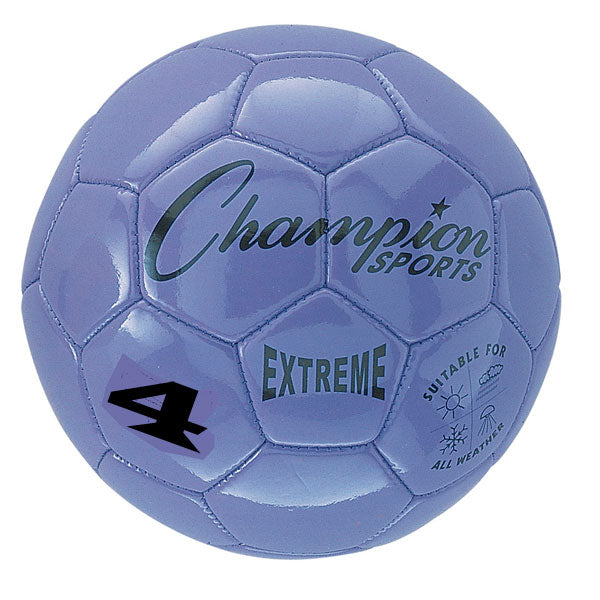 I KICK™ by Champion Sports Extreme Soccer Ball Size 4 Purple
