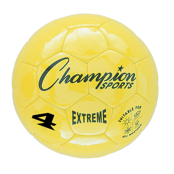 I KICK™ by Champion Sports Extreme Soccer Ball Size 4 Yellow
