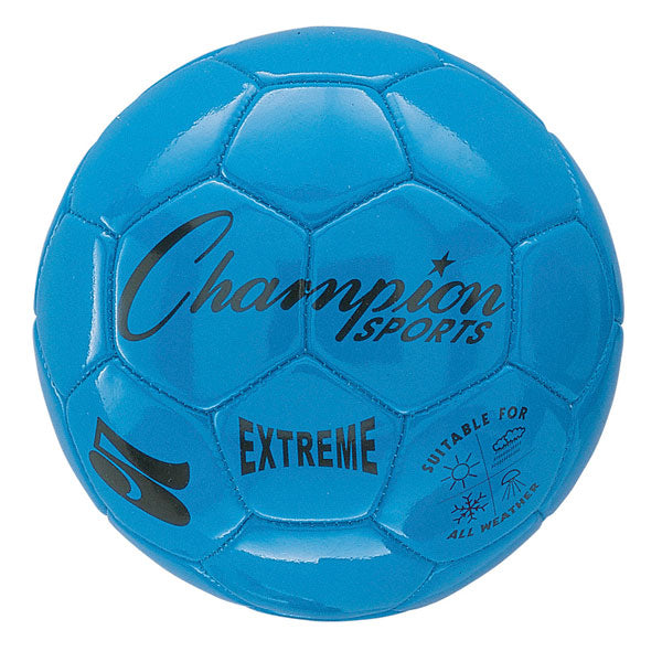 I KICK™ by Champion Sports Extreme Soccer Ball Size 5 Blue