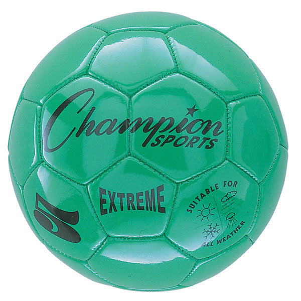 I KICK™ by Champion Sports Extreme Soccer Ball Size 5 Green