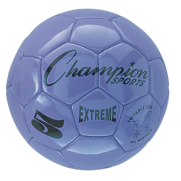 I KICK™ by Champion Sports Extreme Soccer Ball Size 5 Purple