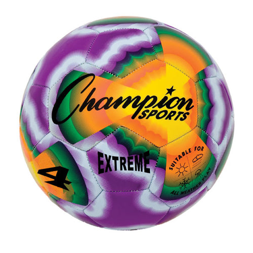 I KICK™ by Champion Sports Extreme Tie Dye ION Soccer Ball Size 4