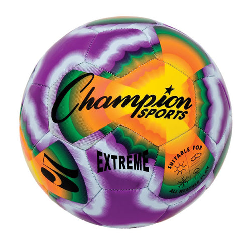 I KICK™ by Champion Sports Extreme Tie Dye ION Soccer Ball Size 5