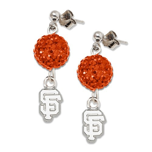 San Francisco Giants Sterling Silver Earrings