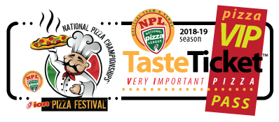 National Pizza League™ - National Pizza Championships Taste Ticket™