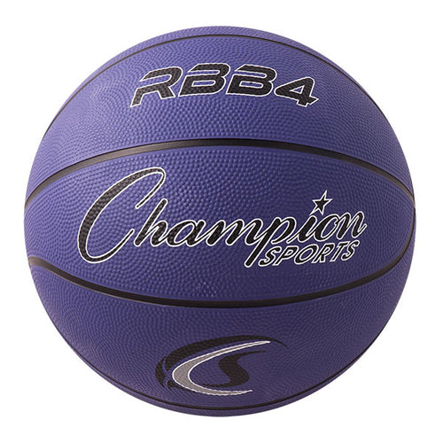 Champion Sports Intermediate Rubber Basketball Purple