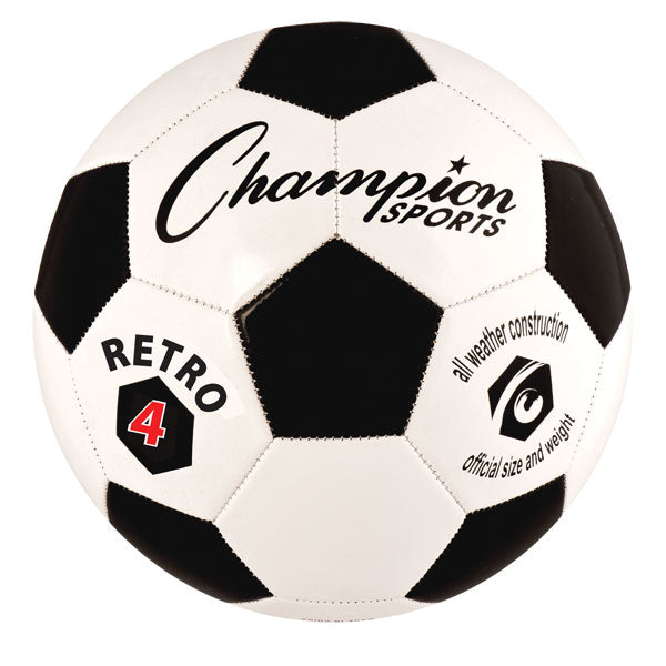 I KICK™ by Champion Sports Retro ION Soccer Ball Size 4