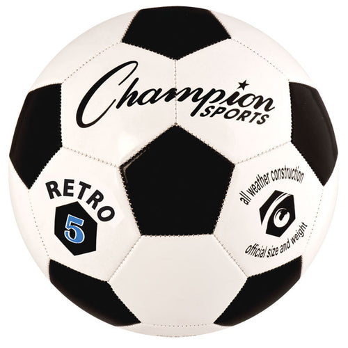 I KICK™ by Champion Sports Retro Soccer Ball Size 5