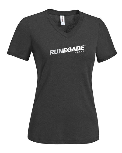 Runegade AA202 Women's Short Sleeve V-Neck Tee