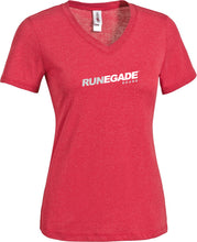 Runegade AA202 Women's Short Sleeve V-Neck Tee
