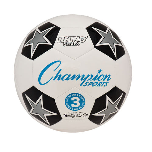 Champion Sports Rhino Series Soccer Ball Size 3