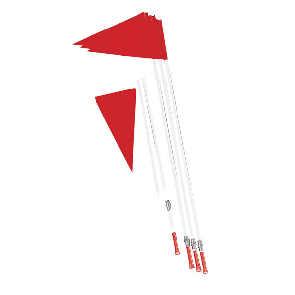 Digster Soccer Corner Flag Set With Plastic Poles