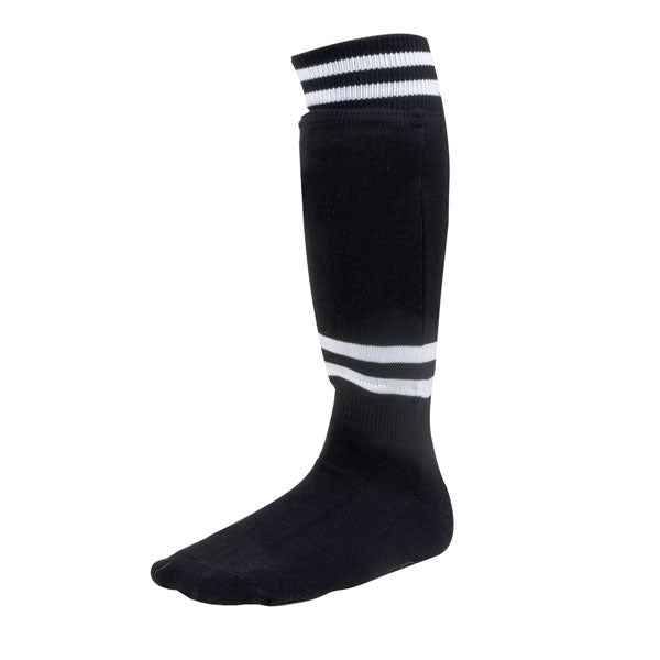 Digster Sock Style Soccer Shinguard Medium Black