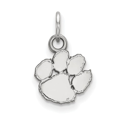Clemson University Sterling Silver Extra Small Pendant