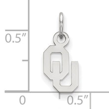 University of Oklahoma Sterling Silver Extra Small Pendant