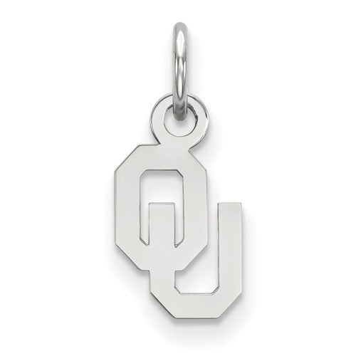 University of Oklahoma Sterling Silver Extra Small Pendant
