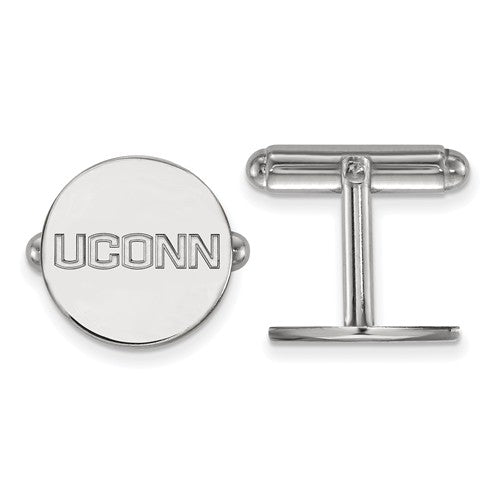 University of Connecticut Sterling Silver Cuff Links
