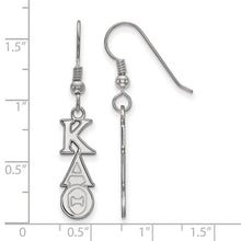 Kappa Alpha Theta Sorority Sterling Silver Sterling Silver Dangle Earrings