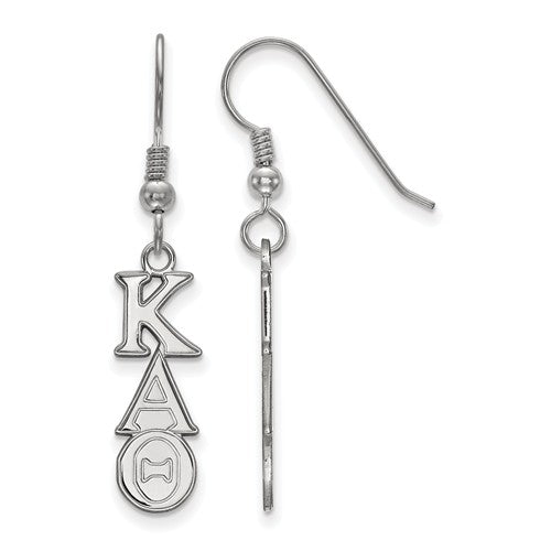 Kappa Alpha Theta Sorority Sterling Silver Sterling Silver Dangle Earrings